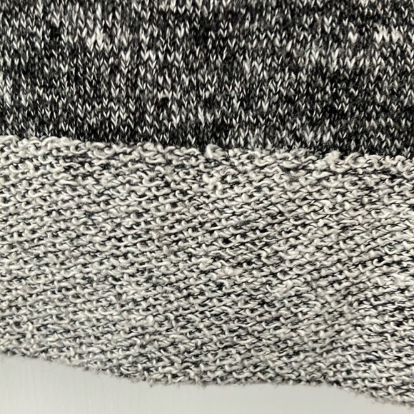 Bobi women’s medium size heather/ charcoal Gray sweatshirt 3/4 sleeve  Sweater - Picture 7 of 16